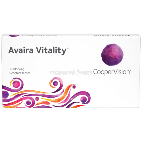 CooperVision Контактные линзы Avaira Vitality 6 линз