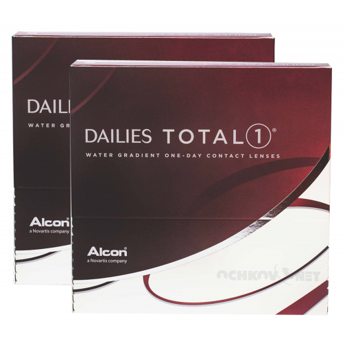 Alcon Контактные линзы Dailies Total 1 180 линз