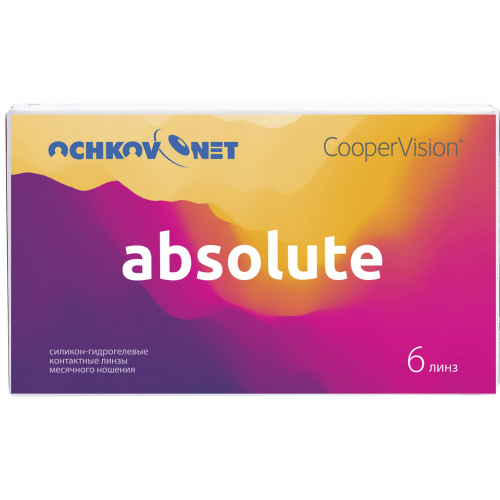 Контактные линзы Ochkov.Net Absolute (Clariti Elite) 6 линз
