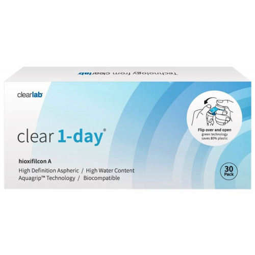 Clearlab Контактные линзы Clear 1-Day 30 линз