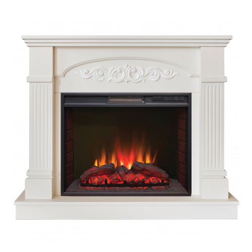 Каминокомплект RealFlame Cristina 25,5 WT с очагом Sparta или Evrika