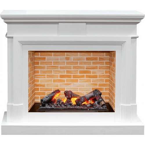 Каминокомплект Dimplex портал Coventry белый с очагом Cassette 600