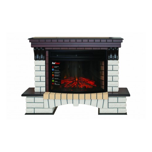 Каминокомплект RealFlame Country 33 с очагом Firespace 33W S IR