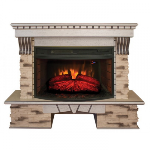 Каминокомплект RealFlame Sorento 33WT с очагом Firespace 33W S IR