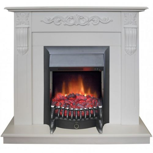 Каминокомплект RealFlame Dominica WT c Fobos или Majestic