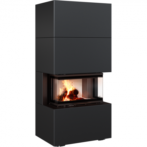 Каминокомплект Kratki Home Easy Box с топкой NBC, черный или белый