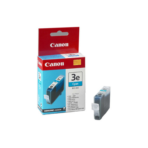 Картридж Canon BCI-3eC для Canon BJC-3000/BJC-6x00, S400/S450/S4500/S500/S600/S63 (Cyan-синий)