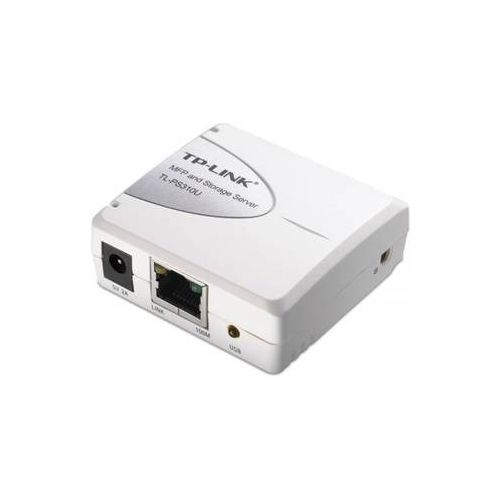 Принт-сервер TP-Link TL-PS310U, интерфейс USB 2.0, MFP, POST, поддержка USB-накопителей