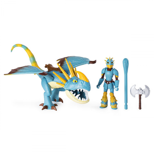 Игровые наборы и фигурки для детей Dragons 6052269 Дрэгонс Дракон и викинг (Набор 2)