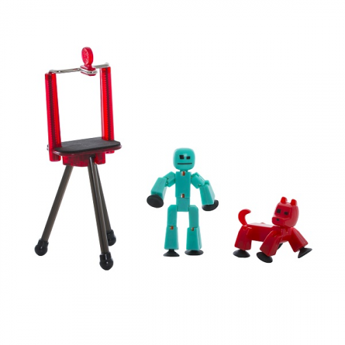 Игровые наборы и фигурки для детей Stikbot TST615A Стикбот Студия с питомцем