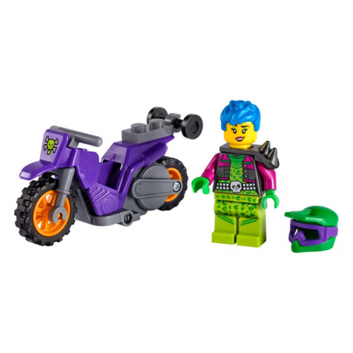 LEGO City 60296 Конструктор ЛЕГО Город Stuntz Акробатический трюковый мотоцикл