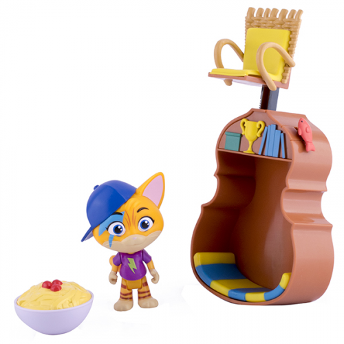 Игровые наборы и фигурки для детей Toy Plus 44 Котёнка 34131 Игровой набор с фигуркой Лампо и аксессуарами