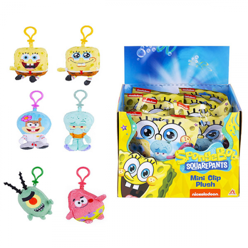 SpongeBob EU690400 Брелок 10 см (в ассортименте)