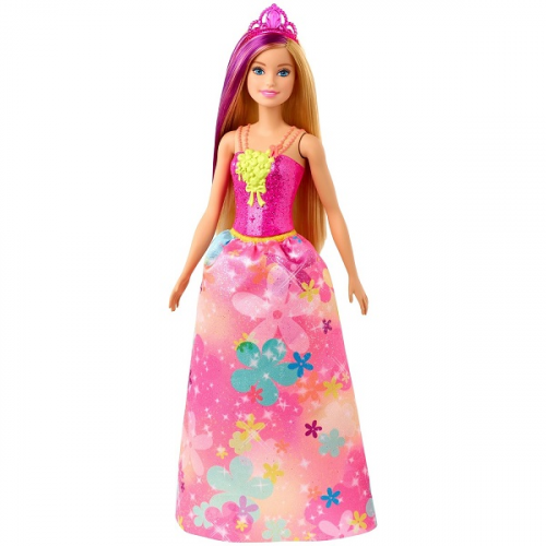 Mattel Barbie GJK13 Барби Кукла "Принцесса" в ярком платье 1
