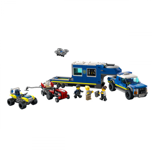 Конструкторы LEGO City 60315 Конструктор ЛЕГО Город Police Полицейский мобильный командный трейлер