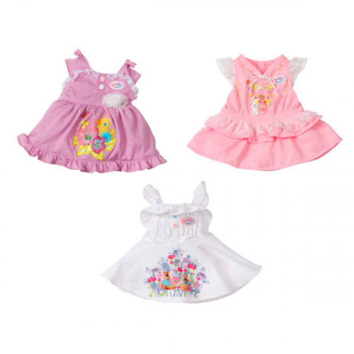 Одежда для куклы Zapf Creation Baby born 819-418 Бэби Борн Платье (в ассортименте)