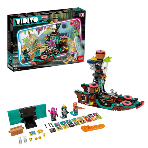 LEGO VIDIYO 43114 Конструктор ЛЕГО Набор "Корабль Пирата Панка"