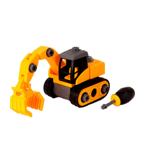Игрушечные машинки и техника Welltoy WT-1014 Грейферная машина