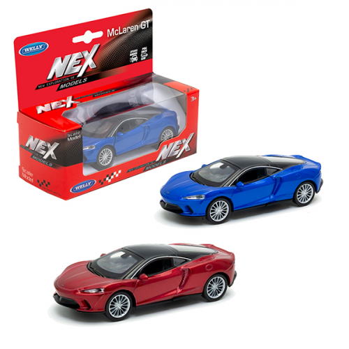 Игрушечные машинки и техника Welly 43796 Велли Модель машины 1:34-39 MCLAREN GT