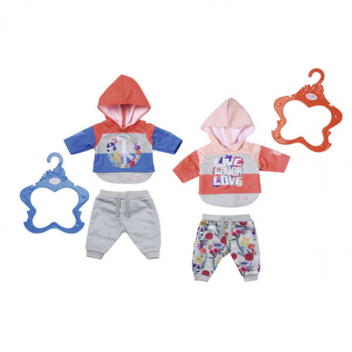 Одежда для куклы Zapf Creation Baby born 826-980 Бэби Борн Цветочные костюмчики (в ассортименте)
