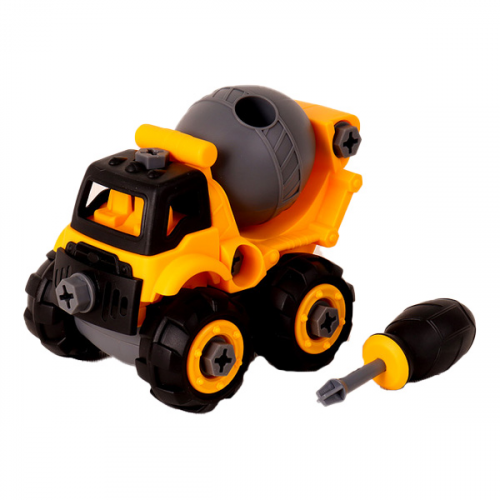 Игрушечные машинки и техника Welltoy WT-1002 Бетономешалка