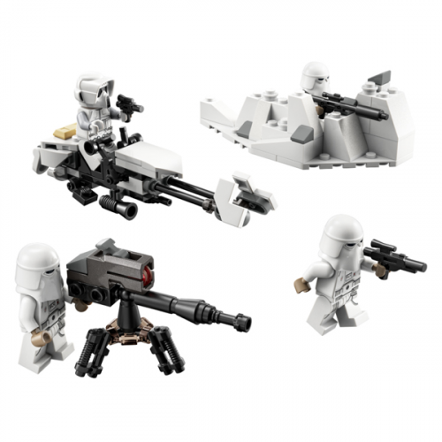 LEGO Star Wars 75320 Конструктор ЛЕГО Звездные Войны Боевой набор снежных пехотинцев