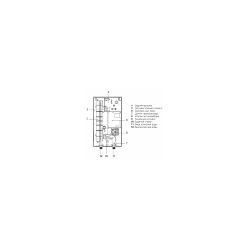 Проточный водонагреватель 5-10 кВт Electrolux NPX 8 FLOW ACTIVE