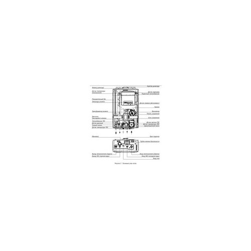 Настенный газовый котел Kiturami World Alpha-25 (25кВт)