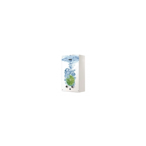 Газовый проточный водонагреватель 16-21 кВт Zanussi GWH 10 Fonte Glass Lime