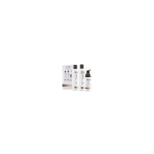 Nioxin СИСТЕМА 4 Набор для ухода за тонкими и окрашенными волосами, заметно редеющими