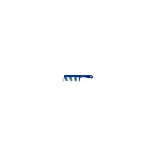 Comair Расческа с ручкой синяя с редкими зубьями