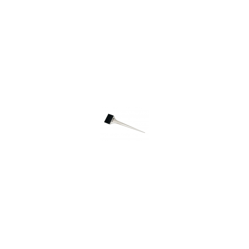 Dewal Кисть - лопатка для окрашивания, силиконовая, черная с белой ручкой, широкая 54мм