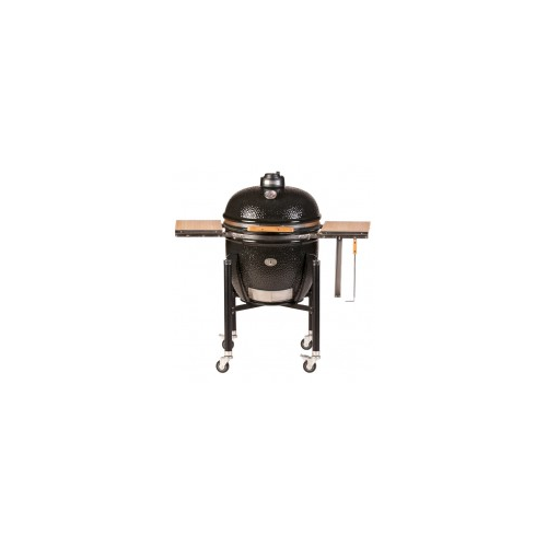 Керамический гриль Monolith Grill Le Chef XL (очень большой) black (черный) комплект