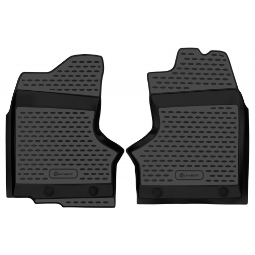 Коврики салона Element ГАЗ 3302 полиуретановые черные 2 шт