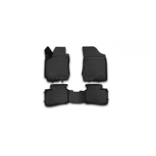 Коврики салона 3D Element HYUNDAI I30 2007-2012 полиуретановые черные 4 шт