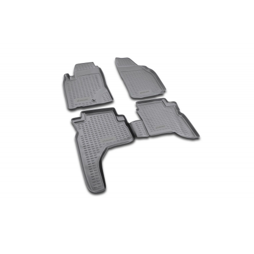 Коврики салона Element MITSUBISHI Pajero Sport 1997-2008 полиуретановые черные 4 шт