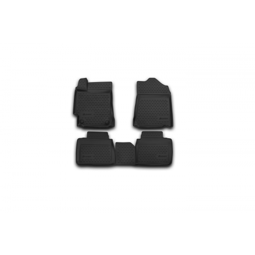 Коврики салона 3D Element TOYOTA Camry 2014> полиуретановые черные 4 шт