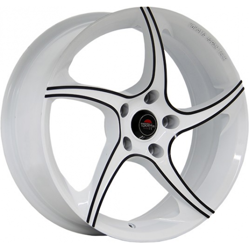Литые диски Yokatta MODEL-2 6x15/5x112 D57.1 ET47 Белый+черный