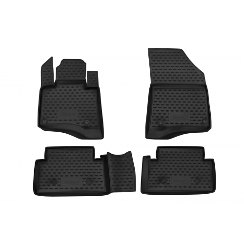 Коврики в салон Element для CITROEN C5 2008 > полиуретан черные 4 шт