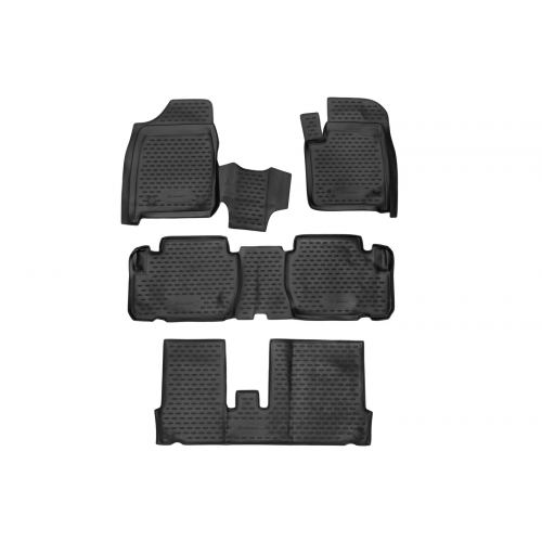 Коврики в салон Element для TOYOTA Ipsum ACM 21W JDM 2001–2007 полиуретан черные 4 шт