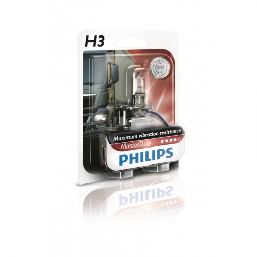 Галогенная лампа Philips MasterDuty H3 24V 70W 3200К