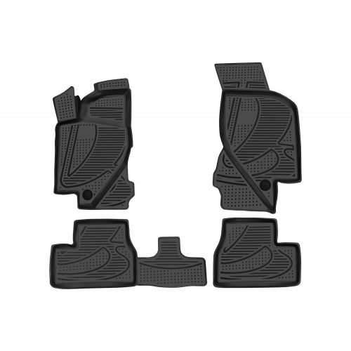 Коврики салона 3D Element LADA Granta 2011> полиуретановые черные 4 шт