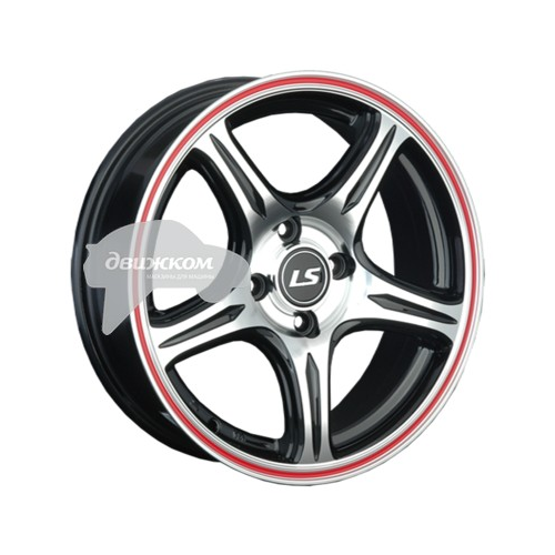 Литые диски LS 6,5x15/4x100 ET40 D73,1 319 BKFRL