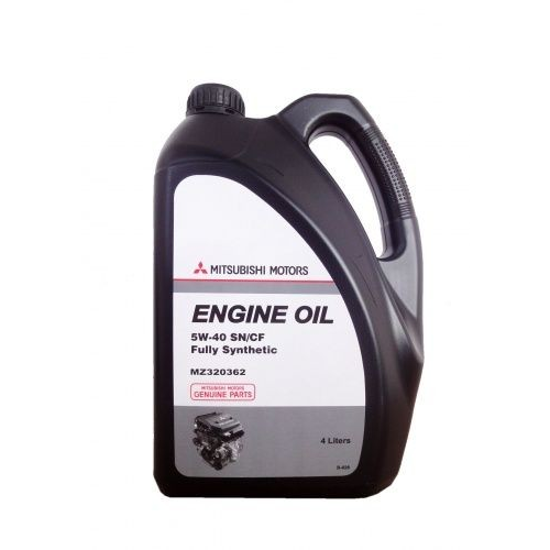 Моторное масло MITSUBISHI Engine Oil 5W40 синтетическое 4л