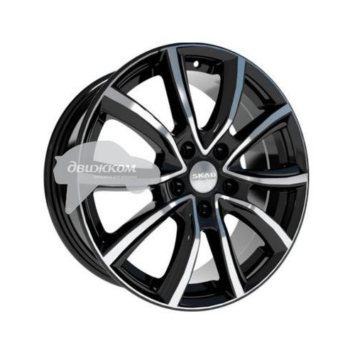 Литые диски Скад 7x17/5x112 ET45 D57,1 Онтарио Алмаз
