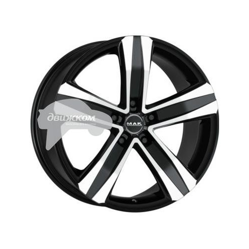 Литые диски MAK 7x17/5x120 ET55 D65,1 Stone 5 T Black mirror