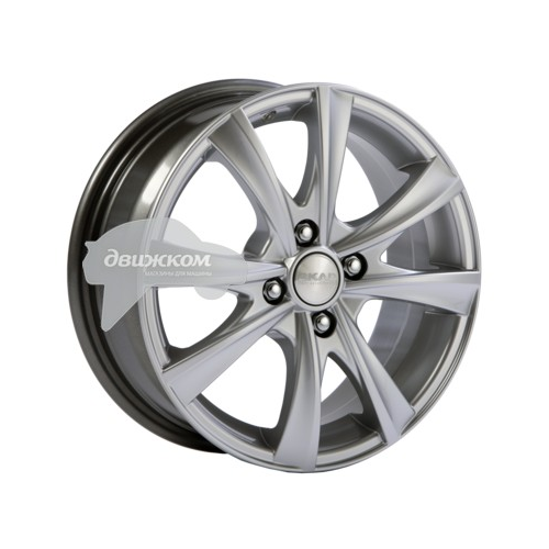 Литые диски Скад 6x15/4x100 D54,1 ET48 Мальта Серебристый