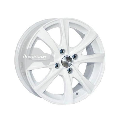 Литые диски Скад 6x15/4x100 D54,1 ET45 Мальта Белый