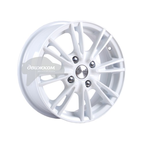 Литые диски Скад 6x15/4x98 D58,6 ET38 Пантера Белый