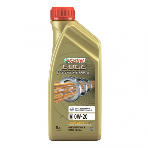 Моторное масло Castrol EDGE Professional V Titanium FST 0W-20 синтетическое 1л